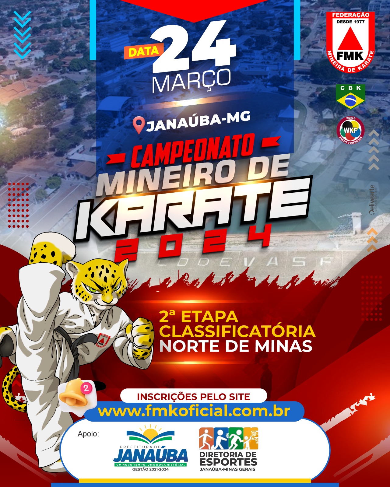 2° Etapa classificatória Janaúba-MG campeonato mineiro de karate 2024